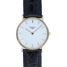 Черный кожаный ремешок Longines L682116206, 18/16 XS, без замка, для часов Longines Prestige L7.989.6