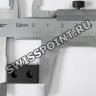 Черный полимерный тренчик Casio 10604912 для часов Casio GBA-800LU-1A, GBA-800LU-1A1, GBD-800LU-1