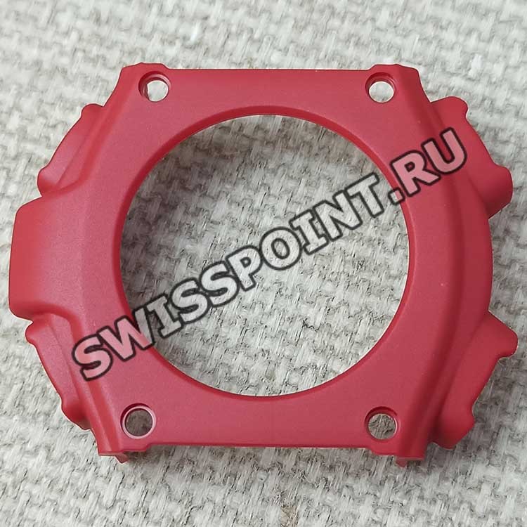 Красная накладка на заднюю крышку Casio 10479566 для часов Casio G-9300RD-4, GW-9300RD-4