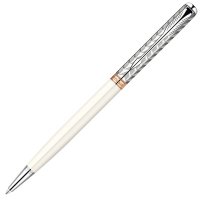 S0947350 Шариковая ручка Parker Sonnet Slim Feminine, K440, Pearl GT, стержень: MBlack (№ 338)