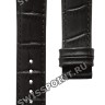 Черный кожаный ремешок Tissot T610031945, удлиненный, 20/18 XL, теленок, без замка, для часов Tissot Tradition T063.610, T063.617, T063.637, T063.639