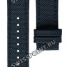 Синий текстильный ремешок Tissot T610044498, 21/20, без замка, для часов Tissot T-Sport T120.407.17.041.01 Seastar 1000