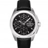Черный кожаный ремешок Tissot T610027691, телёнок, 20/18, без замка, для часов Tissot PRC 100, 200 T008.414, T014.427
