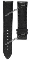 Черный кожаный ремешок Tissot T610027691, телёнок, 20/18, без замка, для часов Tissot PRC 100, 200 T008.414, T014.427