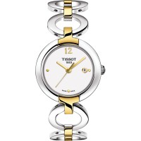 Стальной комбинированный браслет Tissot T605033867 для часов Tissot T084.210.22.017.00 T-Lady Pinky