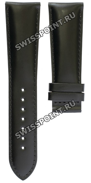 Черный кожаный ремешок Tissot T610028965, теленок, 22/18, без замка, для часов Tissot T-Wave T023.309