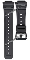 Черный полимерный ремешок Casio 10602326 для часов Casio GA-2100THS-1A