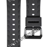Черный полимерный ремешок Casio 10602326 для часов Casio GA-2100THS-1A