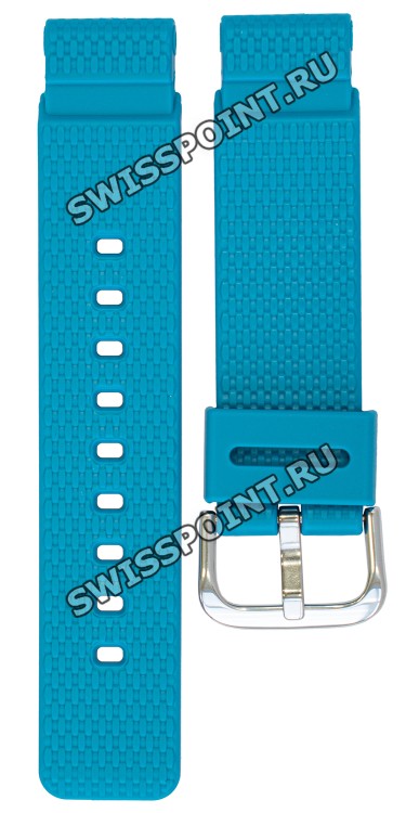 Синий полимерный ремешок Casio 10470592 для часов Casio BGD-180-2