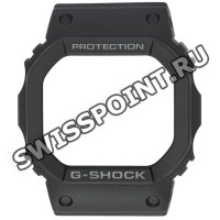Черный рант корпуса часов Casio 10323532 для часов Casio GW-5000-1, GW-5000U-1