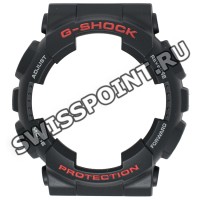 Черный рант корпуса часов Casio 10533069 для часов Casio GA-110HR-1A