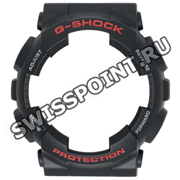 Черный рант корпуса часов Casio 10533069 для часов Casio GA-110HR-1A
