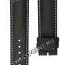 Черный кожаный ремешок Longines L682125253, удлиненный, 19/18 XL, без замка, для часов Longines L2.732.4, L3.655.4, L3.656.4, L3.676.4