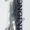 Черный кожаный ремешок Longines L682125253, удлиненный, 19/18 XL, без замка, для часов Longines L2.732.4, L3.655.4, L3.656.4, L3.676.4