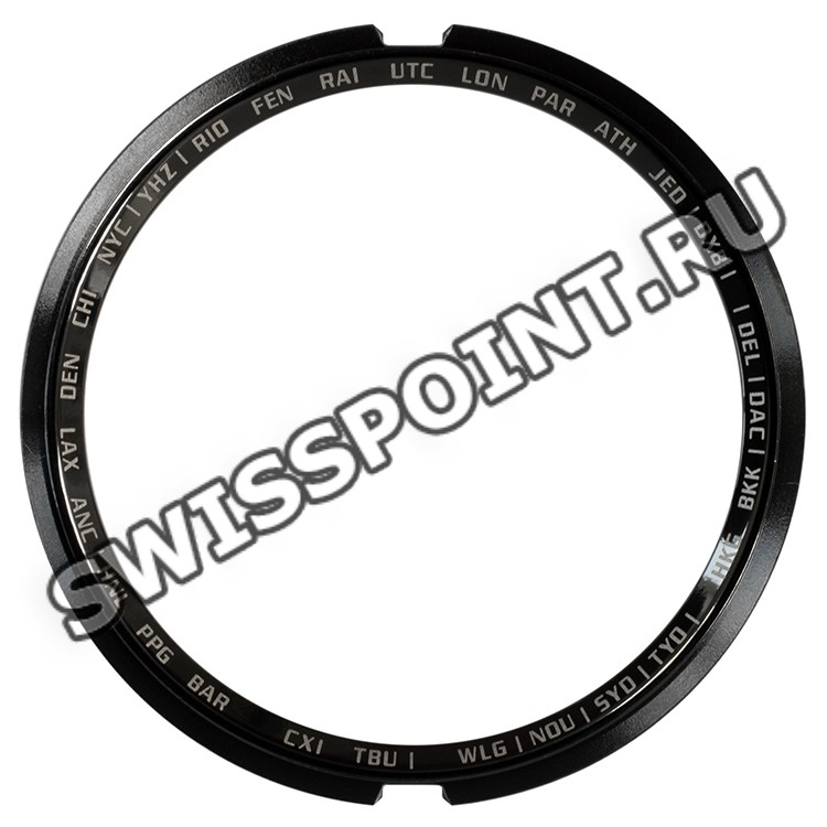 Металлический безель Casio 10509221 с часовыми поясами для часов Casio MTG-G1000AR-1A, MTG-G1000BS-1A, MTG-G1000D-1A, MTG-G1000RB-1A, MTG-G1000RG-1A