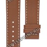 Коричневый кожаный ремешок Tissot T610043763, теленок, 20/18, без замка, для часов Tissot Gentleman T927.407