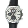 Черный кожаный ремешок Longines L682123751, теленок, удлиненный, 20/18 XL, без замка, для часов Longines GrandeVitesse L2.731.4, L3.635.4, L3.636.4, L3.687.4