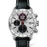 Черный кожаный ремешок Longines L682123751, теленок, удлиненный, 20/18 XL, без замка, для часов Longines GrandeVitesse L2.731.4, L3.635.4, L3.636.4, L3.687.4