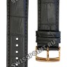 Коричневый кожаный ремешок Tissot T600041178, теленок, 21/20, розовая пряжка, для часов Tissot Every Time T109.610
