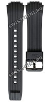 Черный полимерный ремешок Casio 10602519 для часов Casio ECB-10PB-1A, ECB-10YPB-1A