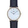 Черный кожаный ремешок Longines L682116208, удлиненный, 18/16 XL, без замка, для часов Longines L4.637.2, L4.655.2, L4.664.2, L4.676.2, L4.676.4, L4.720.2