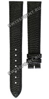 Черный кожаный ремешок Longines L682116208, удлиненный, 18/16 XL, без замка, для часов Longines L4.637.2, L4.655.2, L4.664.2, L4.676.2, L4.676.4, L4.720.2