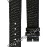 Черный кожаный ремешок Longines L682116208, удлиненный, 18/16 XL, без замка, для часов Longines L4.637.2, L4.655.2, L4.664.2, L4.676.2, L4.676.4, L4.720.2