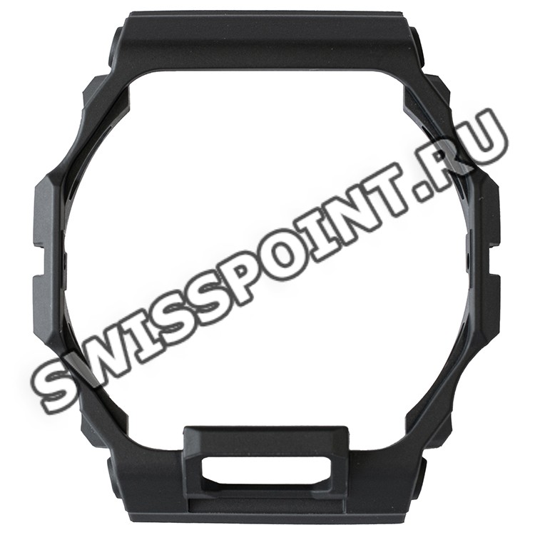Черный полимерный рант корпуса Casio 10607617 для часов Casio GBX-100-1, GBX-100-7, GBX-100NS-1, GBX-100NS-4