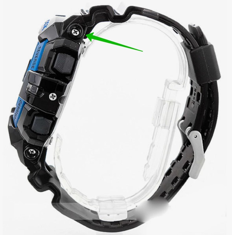 Винт безеля Casio 10105822 для часов Casio G-8900, GD-350, GLS-8900, GR-8900, GW-800, GW-810, GW-8900, GW-M850, GWX-8900, GWX-8901, GWX-8902, GWX-8903, GWX-8904