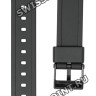 Черный полимерный ремешок Casio 10079756 для Casio DB-36