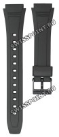 Черный полимерный ремешок Casio 10079756 для Casio DB-36-1A, DB-36-9A