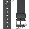 Черный полимерный ремешок Casio 10079756 для Casio DB-36