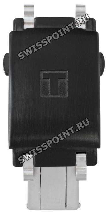 Черный стальной замок браслета Tissot T631024929 для часов Tissot T-Race T011.417.22.201.00