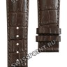 Коричневый кожаный ремешок Certina C610013655, имитация крокодила, 22/18, без замка, для часов Certina DS Podium Square C001.510