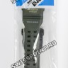 Зеленый полимерный ремешок Casio 10568737 для часов Casio G-Shock Rangeman GPR-B1000-1B