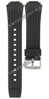 Черный полимерный ремешок Casio 10602525 для часов Casio ECB-10P-1A, ECB-10TP-1A, ECB-10YP-1A
