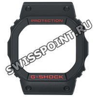 Черный рант корпуса часов Casio 10535688 для часов Casio GW-5000HR-1, GW-B5600HR-1
