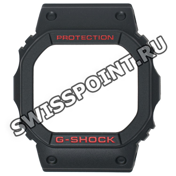 Черный рант корпуса часов Casio 10535688 для часов Casio GW-5000HR-1, GW-B5600HR-1