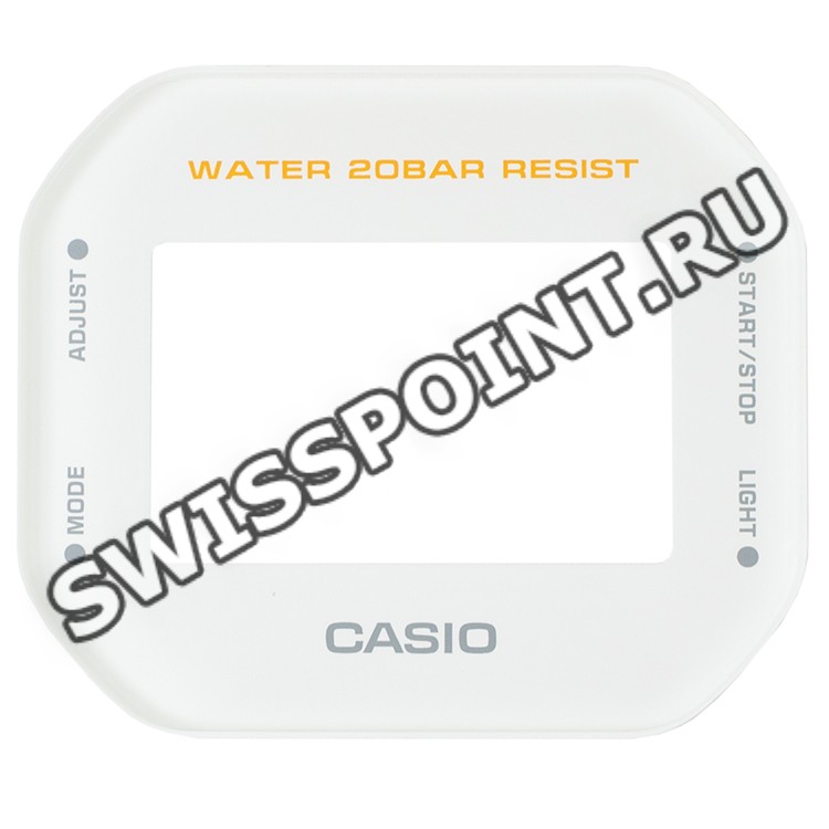 Минеральное стекло Casio 10512598 с принтом для часов Casio DW-5600M-2