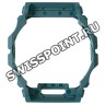 Бирюзовый полимерный рант корпуса Casio 10607618 для часов Casio GBX-100-2
