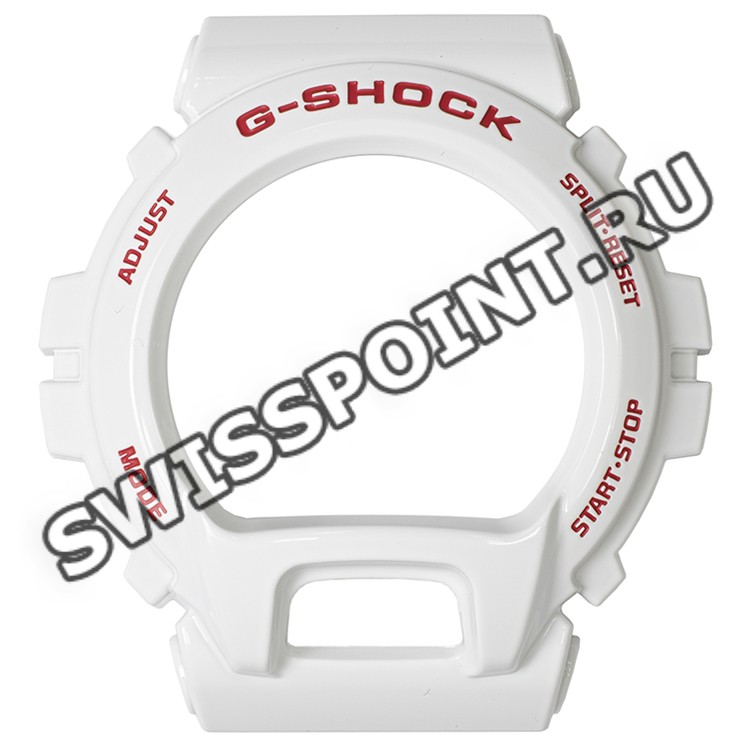 Белый полимерный рант корпуса Casio 10475519 для часов Casio GD-X6900CS-7D