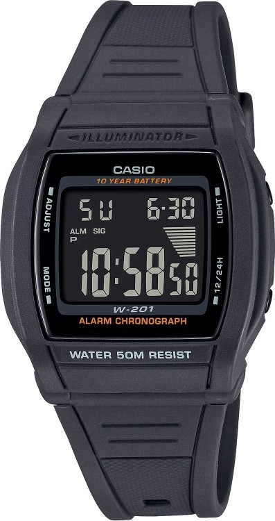 Casio W-201-1B