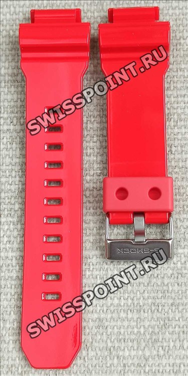 Красный полимерный ремешок Casio 10514389 для часов Casio GD-X6900RD-4