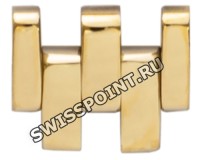 Желтое стальное звено браслета Tissot T613016988, для часов Tissot T031.210, R420