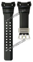 Черный полимерный ремешок Casio 10473487 для часов Casio GWN-1000B-1A, GWN-1000B-1B