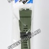 Зеленый полимерный ремешок Casio 10584476 для часов Casio GBD-800UC-3E