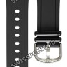 Черный полимерный ремешок Casio 10389108 для часов Casio BGA-131-1B, BGA-132-1B, BGA-133-1B, BGA-1600-1B1, BGA-1601-1B