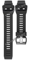Черный полимерный ремешок Casio 10606821 для часов Casio GBD-H1000-1E
