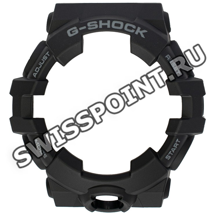 Черный рант корпуса часов Casio 10536690 для часов Casio GA-700-1B, GA-710B-1A2, GA-710B-1A4