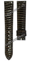 Коричневый кожаный ремешок Longines L682100698, 18/16, без замка, для часов Longines Prestige L7.990.6.12.1